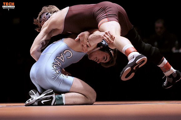 2016.01.16. Wrestling. UNC at VT
