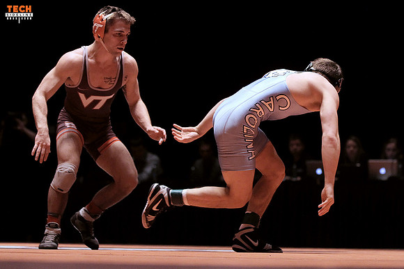 2016.01.16. Wrestling. UNC at VT