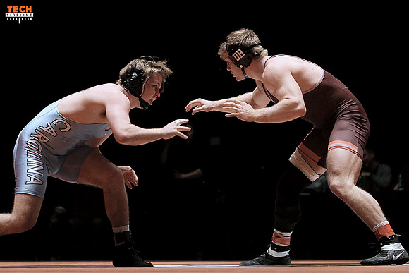2016.01.16. Wrestling. UNC at VT