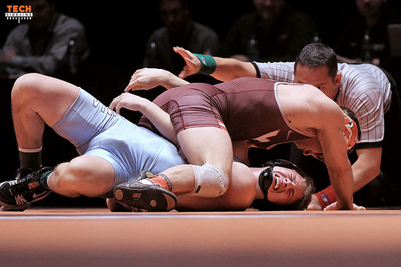 2016.01.16. Wrestling. UNC at VT
