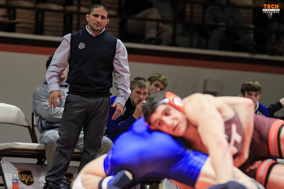 2017.02.12. Wrestling. SDSU at VT