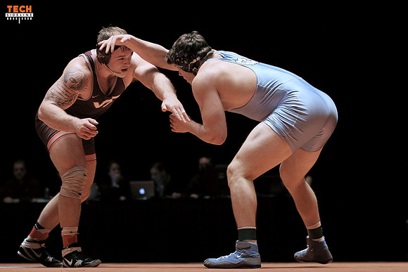2016.01.16. Wrestling. UNC at VT