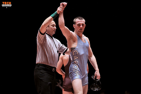 2016.01.16. Wrestling. UNC at VT