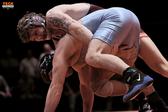 2016.01.16. Wrestling. UNC at VT