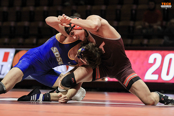 2017.02.12. Wrestling. SDSU at VT