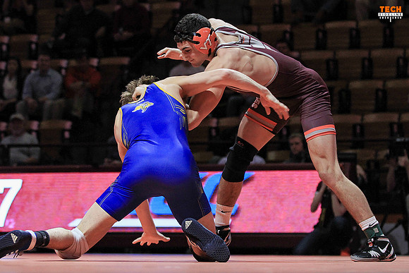 2017.02.12. Wrestling. SDSU at VT