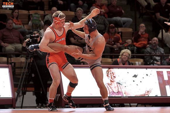 2016.01.29. Wrestling. WVU at VT