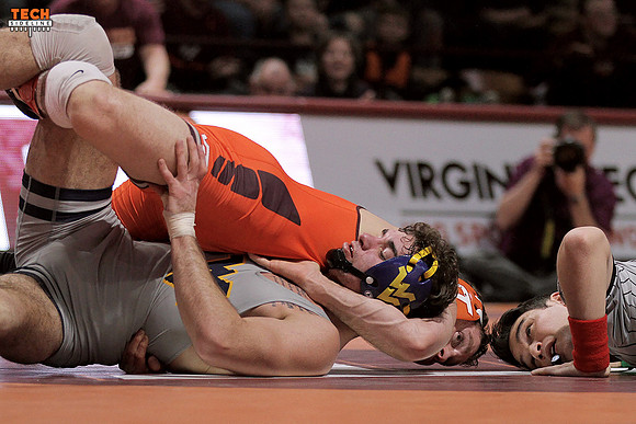 2016.01.29. Wrestling. WVU at VT