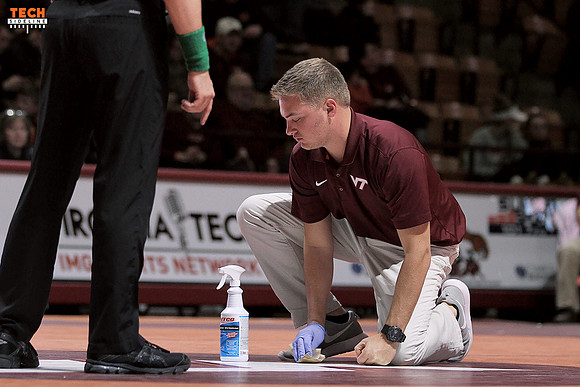 2016.01.29. Wrestling. WVU at VT