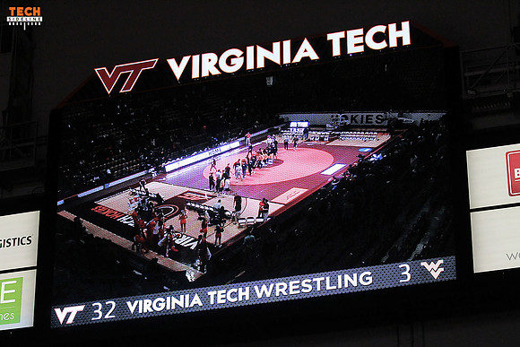2016.01.29. Wrestling. WVU at VT