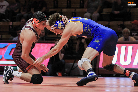 2017.02.12. Wrestling. SDSU at VT