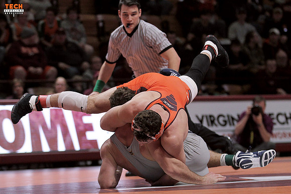 2016.01.29. Wrestling. WVU at VT