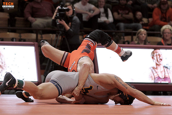 2016.01.29. Wrestling. WVU at VT