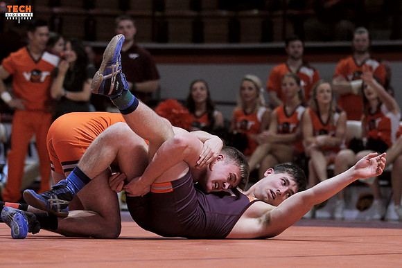2016.01.29. Wrestling. WVU at VT