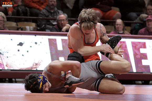2016.01.29. Wrestling. WVU at VT