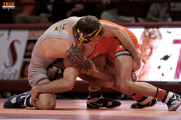2016.01.29. Wrestling. WVU at VT