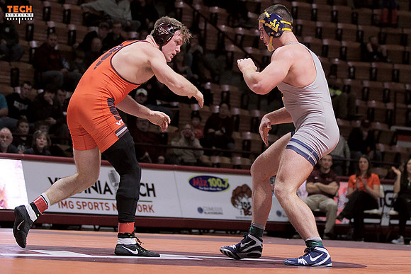 2016.01.29. Wrestling. WVU at VT
