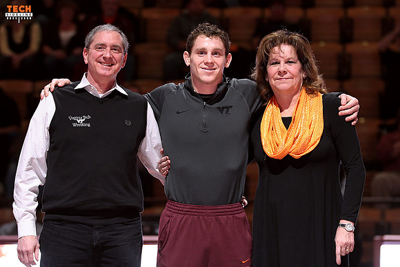 2016.01.29. Wrestling. WVU at VT