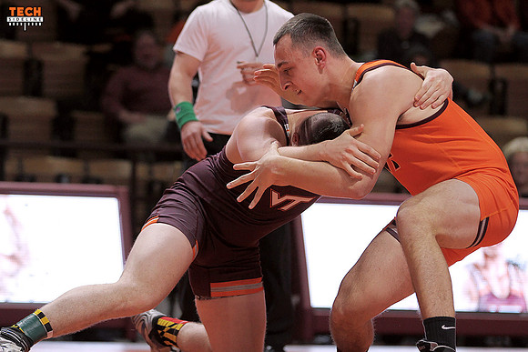 2016.01.29. Wrestling. WVU at VT