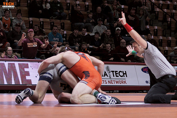 2016.01.29. Wrestling. WVU at VT