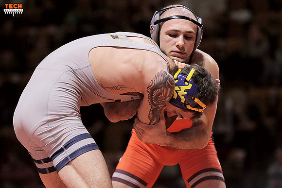 2016.01.29. Wrestling. WVU at VT