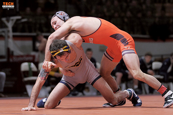 2016.01.29. Wrestling. WVU at VT