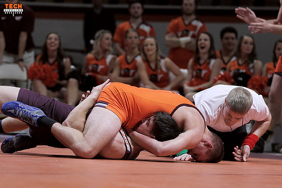 2016.01.29. Wrestling. WVU at VT