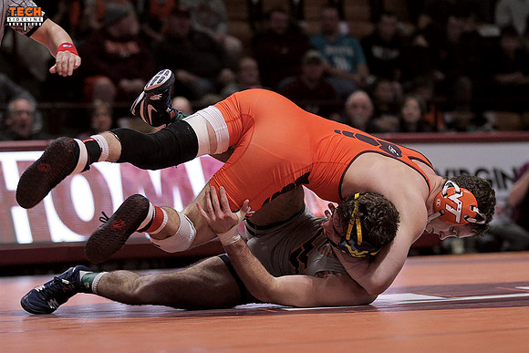 2016.01.29. Wrestling. WVU at VT