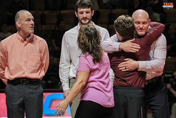 2017.02.12. Wrestling. SDSU at VT