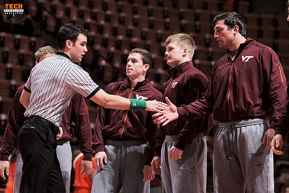 2016.01.29. Wrestling. WVU at VT