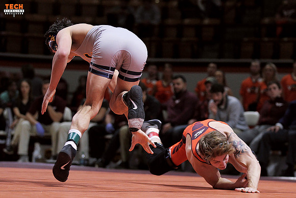 2016.01.29. Wrestling. WVU at VT