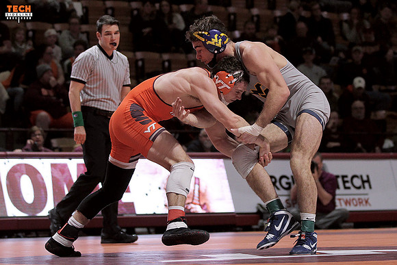 2016.01.29. Wrestling. WVU at VT