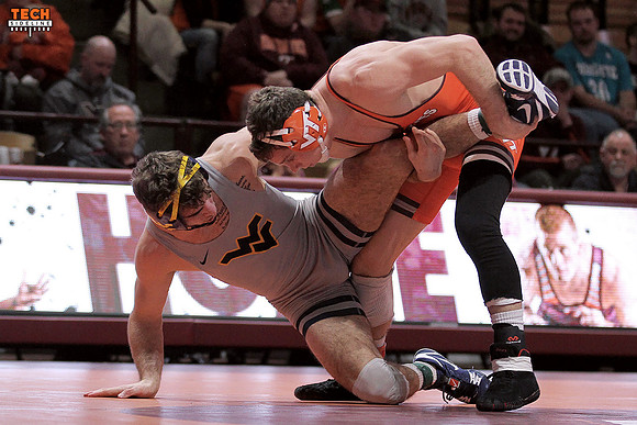 2016.01.29. Wrestling. WVU at VT