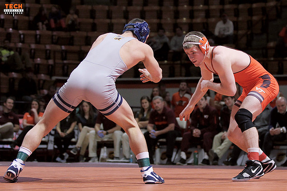 2016.01.29. Wrestling. WVU at VT