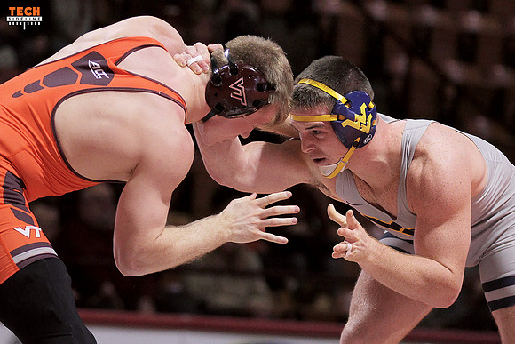 2016.01.29. Wrestling. WVU at VT