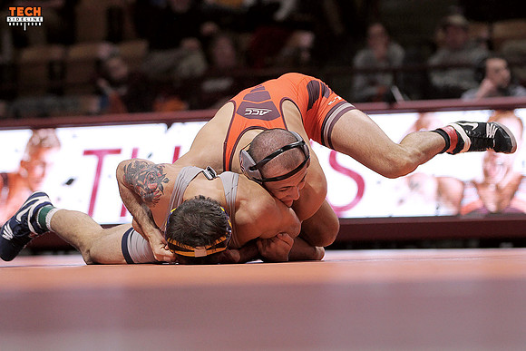 2016.01.29. Wrestling. WVU at VT