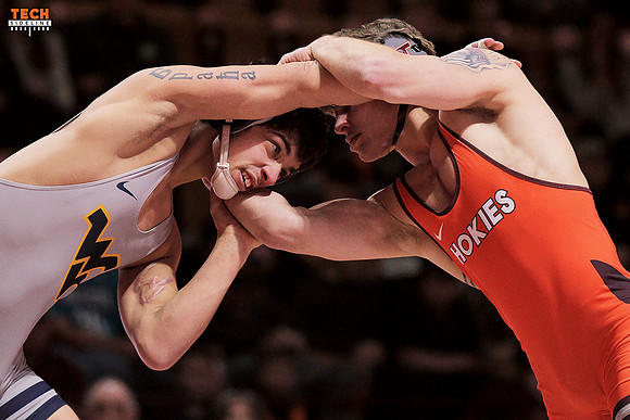 2016.01.29. Wrestling. WVU at VT