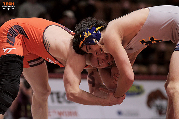 2016.01.29. Wrestling. WVU at VT