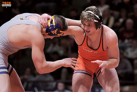 2016.01.29. Wrestling. WVU at VT