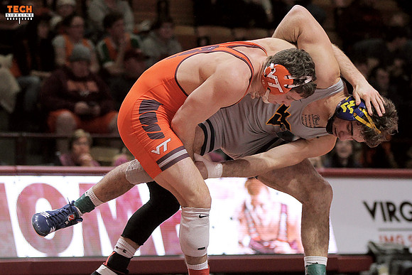 2016.01.29. Wrestling. WVU at VT