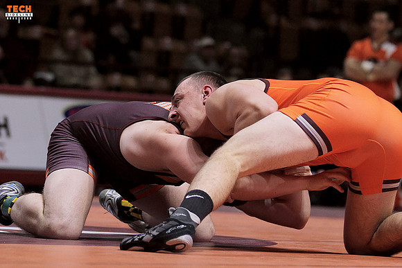2016.01.29. Wrestling. WVU at VT