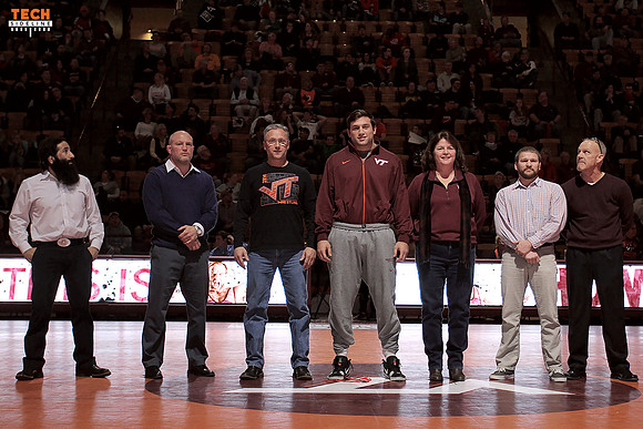 2016.01.29. Wrestling. WVU at VT