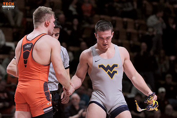 2016.01.29. Wrestling. WVU at VT