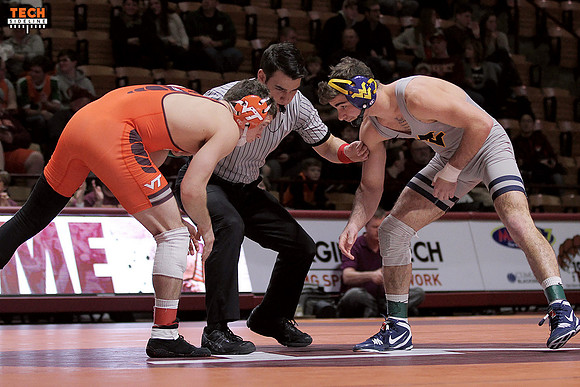 2016.01.29. Wrestling. WVU at VT