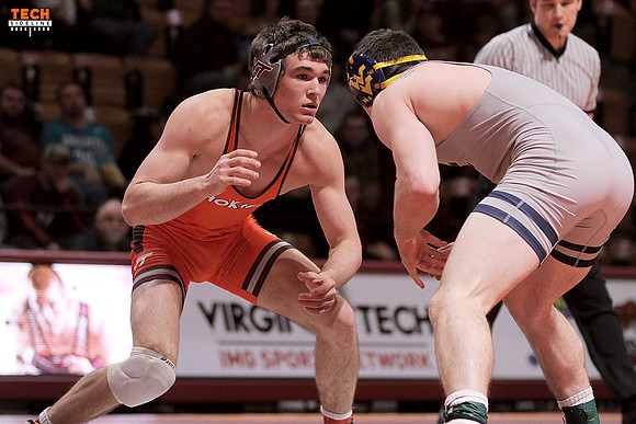 2016.01.29. Wrestling. WVU at VT