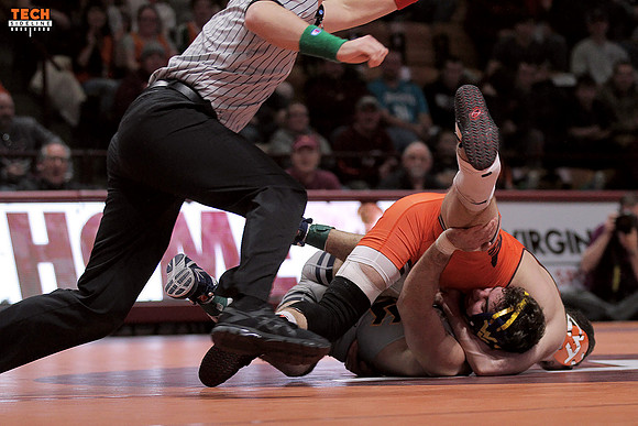 2016.01.29. Wrestling. WVU at VT