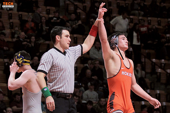 2016.01.29. Wrestling. WVU at VT