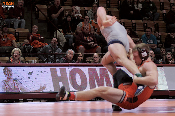 2016.01.29. Wrestling. WVU at VT