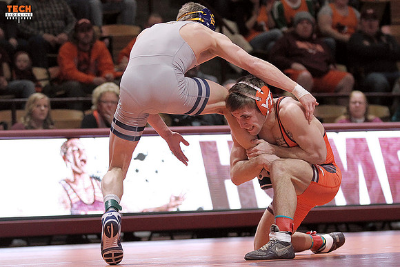 2016.01.29. Wrestling. WVU at VT