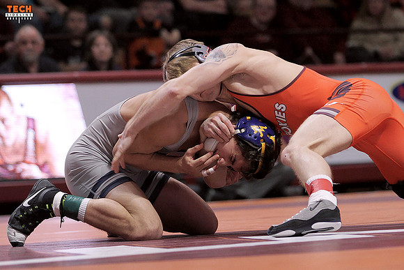 2016.01.29. Wrestling. WVU at VT